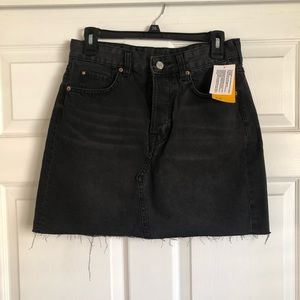 Denim Black skirt